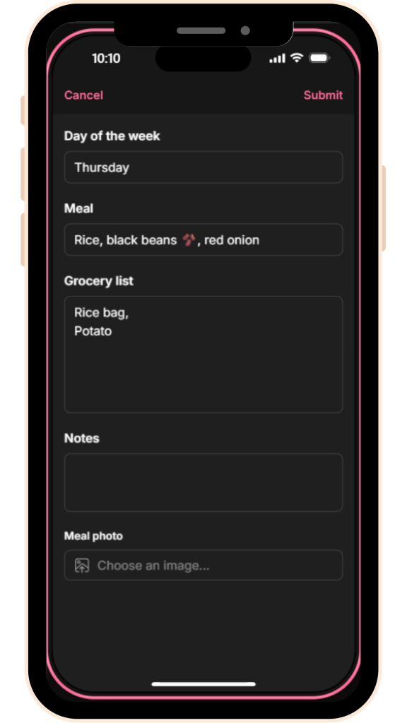 Meal Planner Meal-Planner